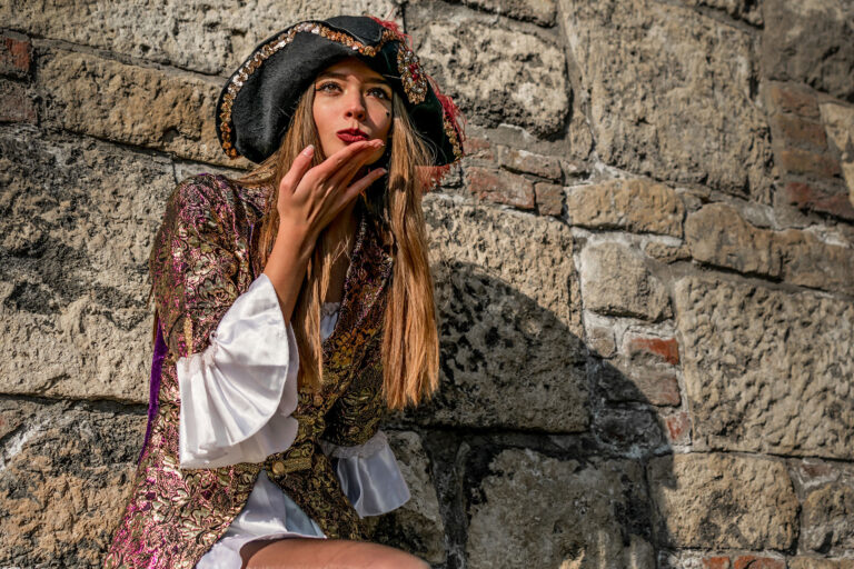 Budapest photographer for tourists for costume photo shoot