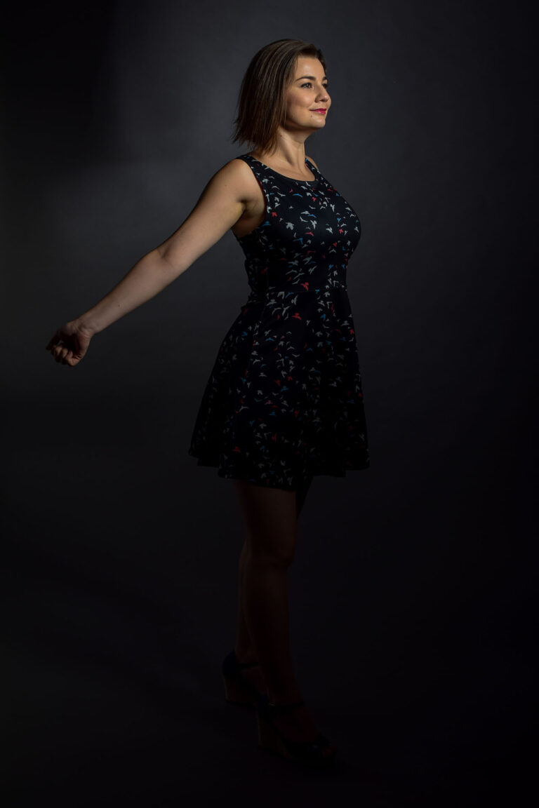 Budapest studio photography portraits young woman