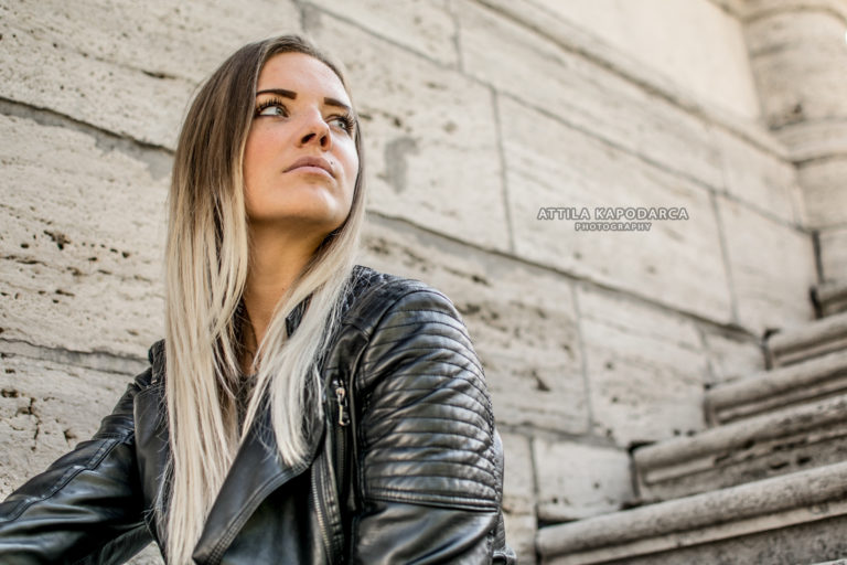 Budapest photographer for tourists portrait in the city