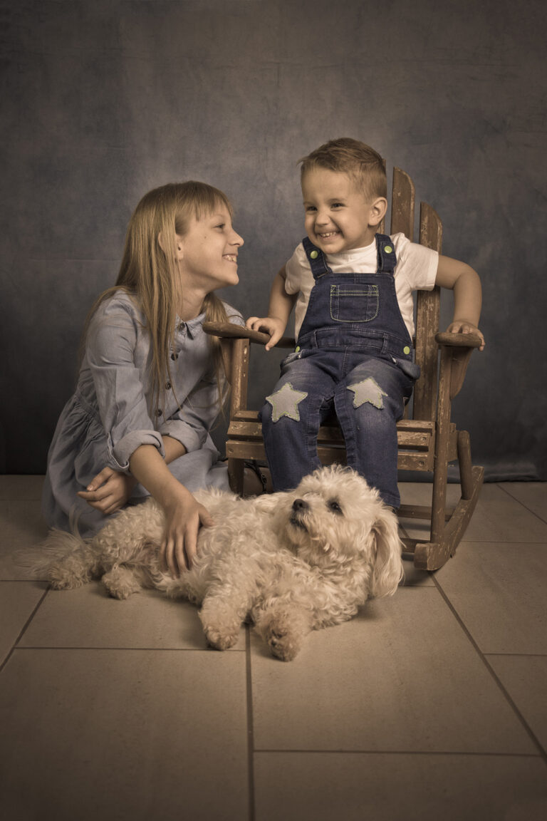 Budapest studio photography portraits kids