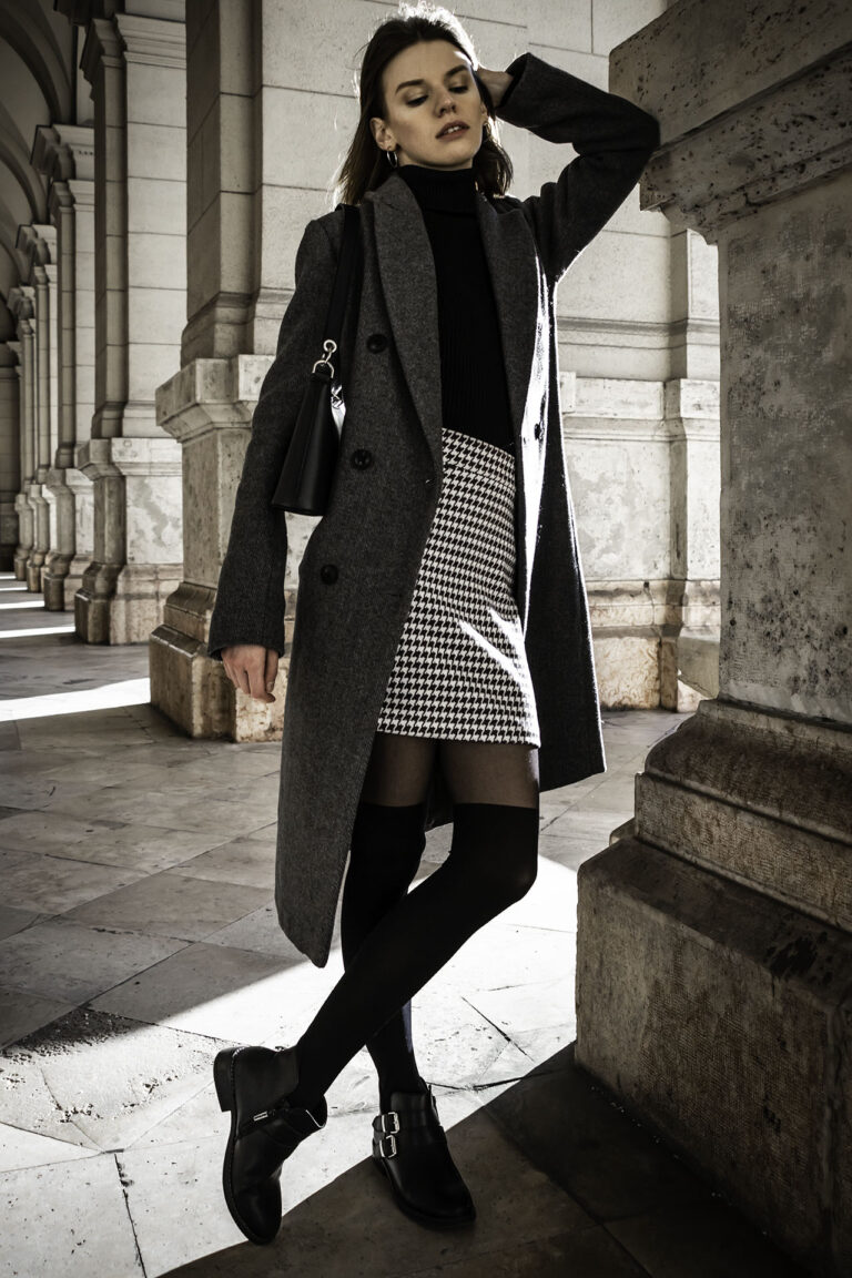Budapest photographer for tourists captures fashion portrait