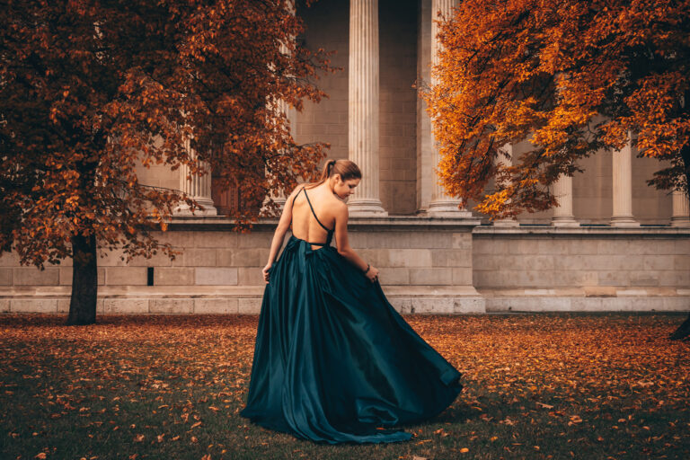 Visitor at museum captured by Budapest photographer for tourists